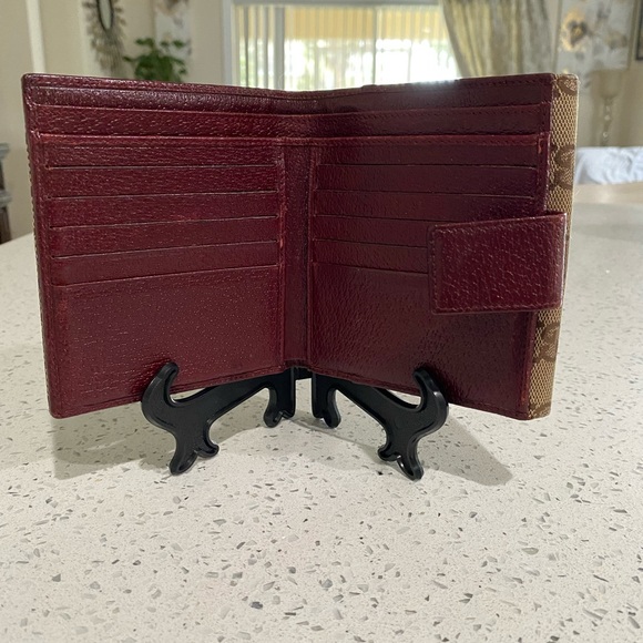 Gucci Bordeaux eclipse wallet - Picture 4 of 8